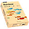 Papier coloré pour copieur Rainbow Mondi, format A4, 160 g/m², rose saumon, 1 bloc = 250 feuilles