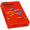 Papier coloré pour copieur Rainbow Mondi, format A4, 160 g/m², rouge intense, 1 bloc = 250 feuilles