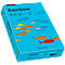 Papier coloré pour copieur Rainbow Mondi, format A4, 80 g/m², bleu, 1 bloc = 500 feuilles