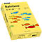 Papier coloré pour copieur Rainbow Mondi, format A4, 80 g/m², jaune, 1 bloc = 500 feuilles
