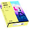Papier couleur tecno Colors, format A4, 160 g/m², jaune clair, paquet de 250 feuilles
