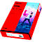 Papier couleur tecno Colors, format A4, 80 g/m², rouge vif, paquet de 500 feuilles