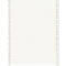 Papier listing Zebra simplex format A4 portrait, 1 épaisseur, blanc, 2000 feuilles