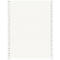 Papier listing Zebra simplex format A4 portrait, 2 épaisseurs, blanc, 1250 feuilles