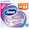 Papier toilette Smart Zewa, blanc, 3 épaisseurs, 300 feuilles par rouleau, 4 rouleaux