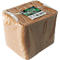 Papieren borden Papstar Pure, 500 stuks, vierkant, voedselveilig, B 165 x L 200 mm, karton van primaire vezels, bruin