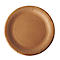 Papieren borden Papstar Pure, wegwerp, rond, Ø 230 mm, voedselveilig, FSC®-gecertificeerd &amp; composteerbaar, bruin, 5 x 100 stuks