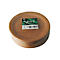 Papieren borden Papstar Pure, wegwerp, rond, Ø 230 mm, voedselveilig, FSC®-gecertificeerd &amp; composteerbaar, bruin, 5 x 100 stuks