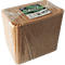 Papieren borden Papstar Pure, wegwerp, vierkant, 130 x 200 mm, voedselveilig, FSC®-gecertificeerd &amp; composteerbaar, bruin, 250 stuks