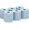 Papieren doekjes WypAll® L10, voor voeding en hygiëne, 6 x 630 doekjes, blauw