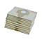 Papieren filterzakken, 25 liter, 10 stuks