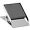 Papierklem met magneet, B 40 mm, klembreedte 23 mm, houdkracht 1,2 kg, licht zilver