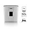 Papiervernietiger Dahle PaperSAFE 140, snijdkorrel 5 x 18 mm, P-4, 12 l, snijcapaciteit 10 vel, B 347 x D 217 x H 366 mm