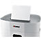 Papiervernietiger Dahle PaperSAFE® 240, snijdkorrel 4 x 12 mm, P-4, 25 l, snijcapaciteit 1-10 vel, met rollen, grijs