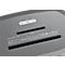 Papiervernietiger Dahle PaperSAFE® 240, snijdkorrel 4 x 12 mm, P-4, 25 l, snijcapaciteit 1-10 vel, met rollen, grijs