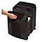 Papiervernietiger Fellowes® Powershred LX 200, deeltjesversnipperaar 4 x 12 mm, P-4, 22 l, snijcapaciteit 12 vel, met rollen, zwart
