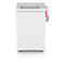 Papierversnipperaar IDEAL 2445 SMC, particle-cut 0,8 x 5 mm, P-7, 35 l, snijvermogen 3-5 vel, met olie-injectie