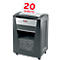 Papierversnipperaar Rexel Momentum X420, particle-cut 4 x 40 mm, P-4, 30 l, snijvermogen 20 vel