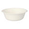 Bol beige, forme légèrement arrondie, idéale pour soupes ou salades.
