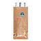 Papstar bestekzakjes, 250 st., met zelfklevende sluiting, scheur-open perforatie, B 100 x H 260 mm, papier, naturel