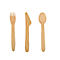 Papstar Holzmesser Pure, splitterfrei, L 165 mm, FSC®-zertifiziertes Birkenholz, naturfarben, 100 Stück