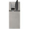 Papstar Hygienische Servietten-Bestecktaschen Airlaid, Grau, 1/8-Falz, 24 x 10 cm, 4 x 100 Stück