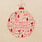 Papstar Servietten 'Christmas Ball', 3-lagig, 1/4 Falz, recyceltes Papier, 20 Stück