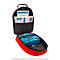 Parademic medische rugzak, voor defibrillator HeartStart HS1 of FRED-PA-1, verstelbare schouderbanden, B 260 x D 14 x H 355 mm, Cordula, rood
