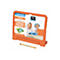 Oranges Kids Cover Tablet-Case-Set mit Stylus und Displayfolie in einer Displayverpackung für 10,9-Zoll-iPads.
