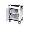 PARAT PARAPROJECT Trolley i32 PRO - Wagen sync, charge, secure and transport - für 32 Tablets - verriegelbar - ABS-Kunststoff, Stahl - weiß