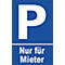 Parkeerborden, Alleen voor huurders