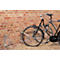 Parker à vélo, pivotant à 180°, pour pneus jusqu'à L 50 mm, L 85 x P 285 x H 328 mm, en acier galvanisé, 1 place de parking