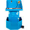 Blue IBS parts cleaning machine with spray gun, pedal and drain pan. IBS lettering and logos.