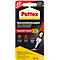 Pattex Sekundenkleber Verpackung mit 33% Gratis-Aktion und Produktinformationen.