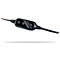PC Headset Logitech 960 USB, binaural, bedraad, microfoon met ruisonderdrukking, zwart