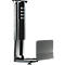PC houder Neomounts by NewStar CPU-D200, verticaal, tot 30 kg, handmatig in hoogte &amp; breedte verstelbaar, incl. bevestigingsmateriaal, zwart
