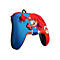 PDP Faceoff Deluxe+ Audio Wired Controller - Game Pad - kabelgebunden - Power Pose Mario - für Nintendo Switch