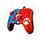 PDP Faceoff Deluxe+ Audio Wired Controller - Game Pad - kabelgebunden - Power Pose Mario - für Nintendo Switch