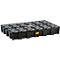 PE-Auffangwanne 120HD, aus Polyethylen, 100 % recycelbar, mit PE-Rost