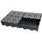 PE-Auffangwanne 120HD, aus Polyethylen, 100 % recycelbar, mit PE-Rost