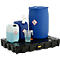 PE-Auffangwanne 120HD, aus Polyethylen, 100 % recycelbar, mit PE-Rost