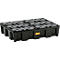 PE-Auffangwanne 60HD, aus Polyethylen, 100 % recycelbar, mit PE-Rost