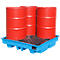 PE-Auffangwannen für 4 x 200 Liter-Fässer