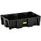 Black plastic box, rectangular, with yellow "Cemo" label.