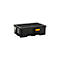 PE palletschacht CEMO 220/2 voor 1 Euro pallet, L 1230 x B 830 x H 390 mm, 220 l, voor 2 x 200 l vaten, PE rooster