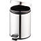 Pedaalemmer - 3 liter - Ø 200 x H 280 mm - rvs