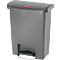 Pedaalemmer Slim Jim®, kunststof, volume 30 liter, grijs