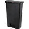 Pedaalemmer Slim Jim®, kunststof, volume 68 liter, zwart