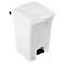 Pedaalemmer van polyetheen 45 l, wit