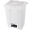 Pedaalemmer van polyetheen 70 l, wit